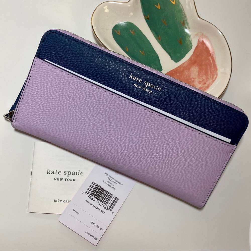 Kate Spade Large Continental Wallet Cameron